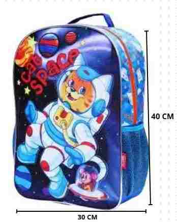 MOCHILA ASTRONAUTA CAT ESTOJO   LANCHEIRA